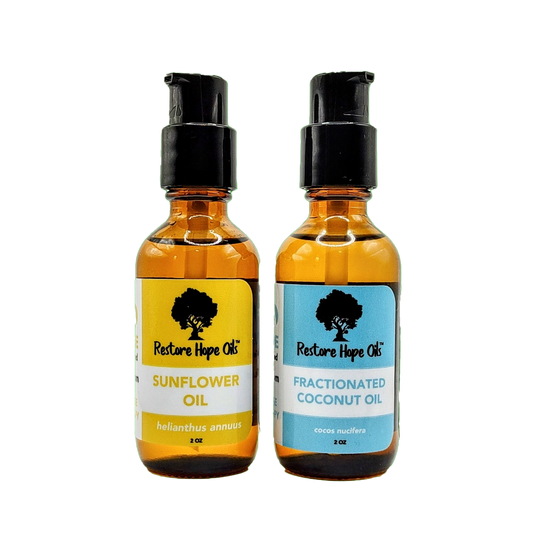 Carrier Oil Duo - Sunflower Oil and Coconut Oil