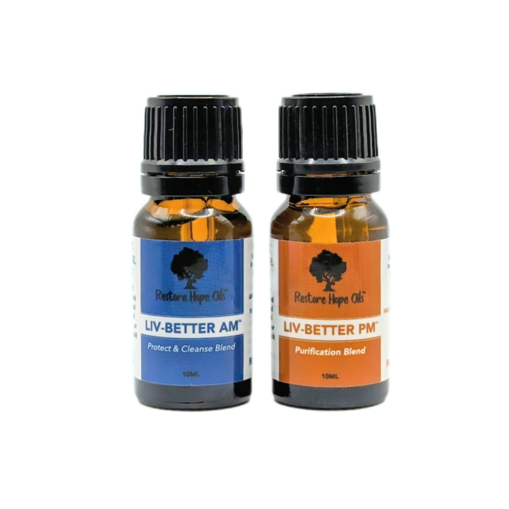 Detox Duo Traditional (Liv-Better PM and Liv-Better AM in Euro Dropper Bottle)