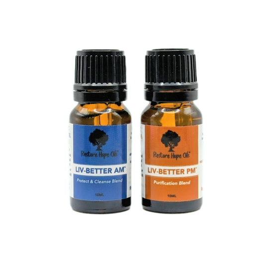 Detox Duo Traditional (Liv-Better PM and Liv-Better AM in Euro Dropper Bottle)